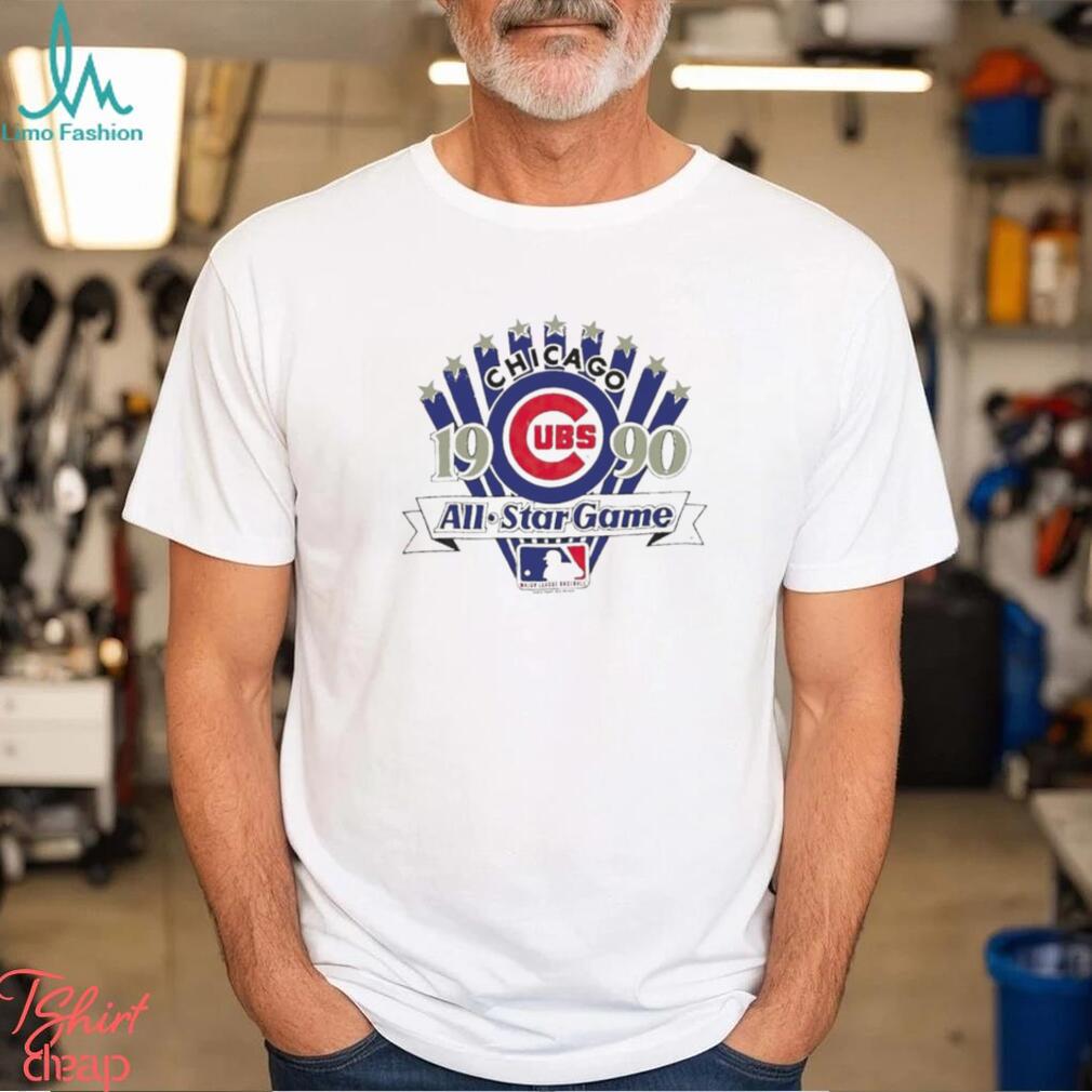 Chicago 1990 Cubs MLB All Star Game logo shirt Chicago 1990 Cubs MLB All Star Game logo shirt