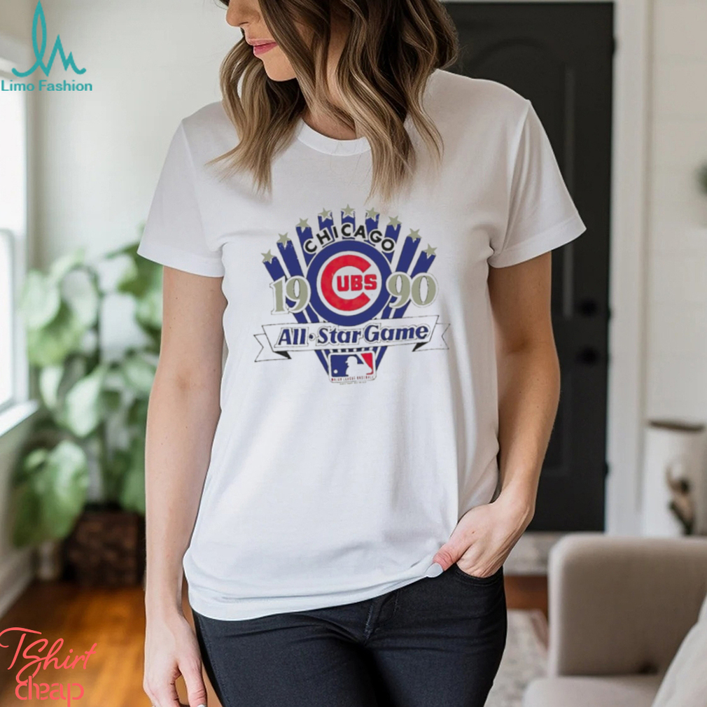 Chicago 1990 Cubs MLB All Star Game logo shirt Chicago 1990 Cubs MLB All Star Game logo shirt