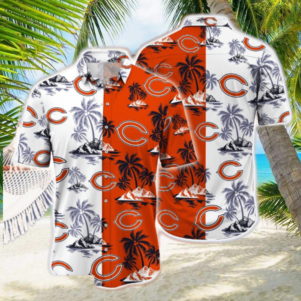 Chicago Bears NFL Hawaiian Shirt Coconut Tree For Men Women Fans Chicago Bears NFL Hawaiian Shirt Coconut Tree For Men Women Fans