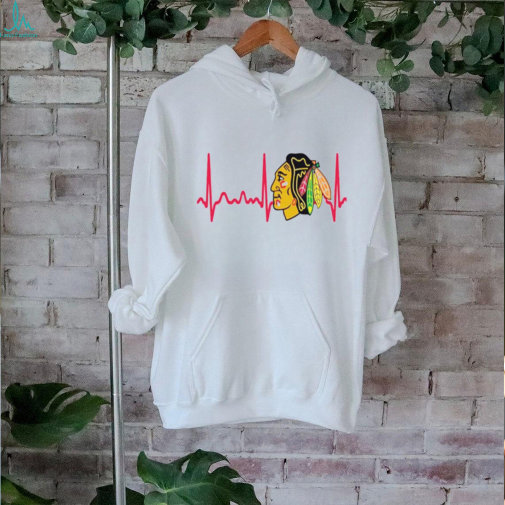 Chicago Blackhawks Heartbeat T Shirt, Heartbeat Hockey 2024 Shirt Chicago Blackhawks Heartbeat T Shirt, Heartbeat Hockey 2024 Shirt