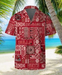 Chicago Bulls Hawaii Set Summer Pattern 3D Hawaiian Shirt And Shorts