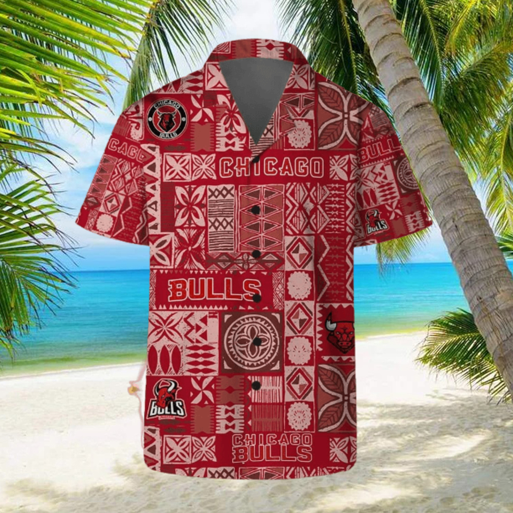 Chicago Bulls Hawaii Set Summer Pattern 3D Hawaiian Shirt And Shorts Chicago Bulls Hawaii Set Summer Pattern 3D Hawaiian Shirt And Shorts