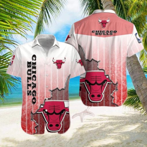 Chicago Bulls Red Hawaiian Shirt Style Gift