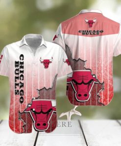 Chicago Bulls Red Hawaiian Shirt Style Gift