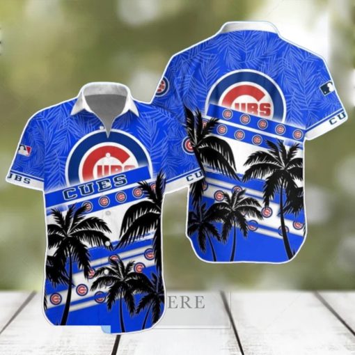 Chicago Cubs MLB Hawaiian Shirt Palm Trees Pattern New Design For Fans