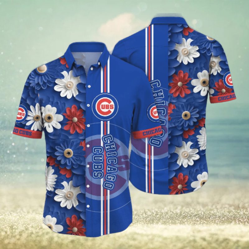 Chicago Cubs MLB Hawaiian Shirt Sun Soaked Aloha Shirt