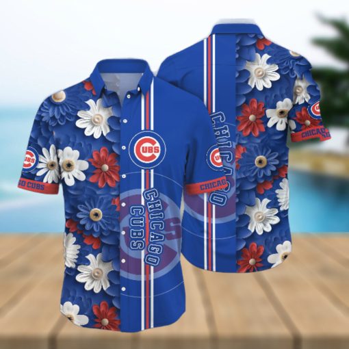 Chicago Cubs MLB Hawaiian Shirt Sun Soaked Aloha Shirt