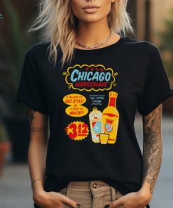 Chicago Handshake Sign Painting Zip Up shirt