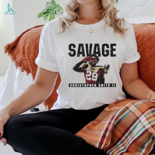 Christopher Smith Georgia Bulldogs Savage Shirt