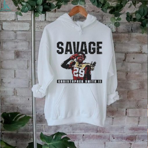 Christopher Smith Georgia Bulldogs Savage Shirt