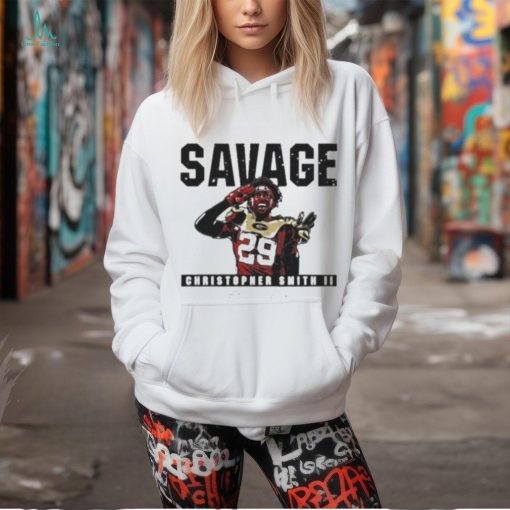Christopher Smith Georgia Bulldogs Savage Shirt