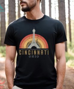 Cincinnati Eiffel Tower Tee Shirt