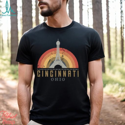 Cincinnati Eiffel Tower Tee Shirt