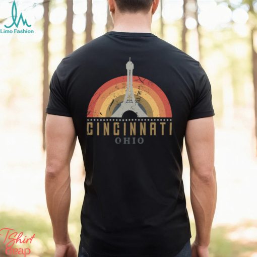 Cincinnati Eiffel Tower Tee Shirt