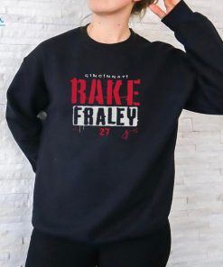 Cincy Shirts Jake Rake Fraley Rake MLBPA T Shirt