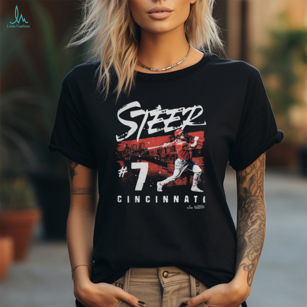 Cincy Shirts Spencer Steer Relentless Spirit Grunge Tee Shirt Cincy Shirts Spencer Steer Relentless Spirit Grunge Tee Shirt