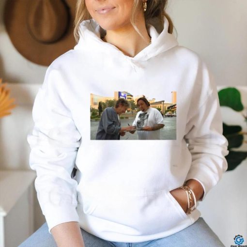 Cinnamon Bun Wearing Bob Dylan Meets Chumlee Shirt