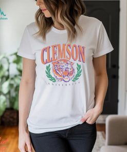 Clemson Tigers University Throwback T Shirt