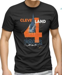 Cleveland 4 Women’s Basketball Four All The Glory shirt