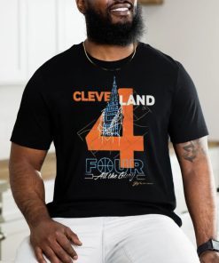 Cleveland 4 Women’s Basketball Four All The Glory shirt