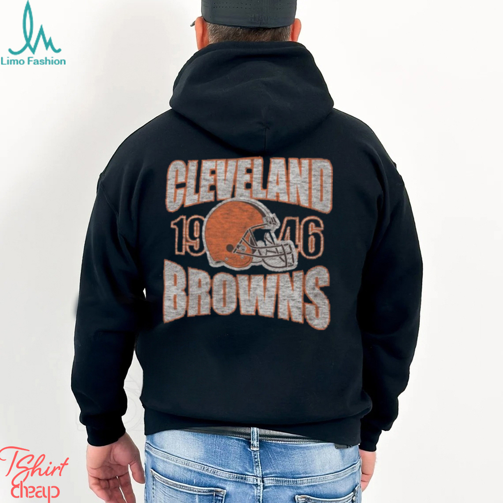 Men's Cleveland Browns '47 Brown Franklin Long Sleeve T-Shirt Size: Small