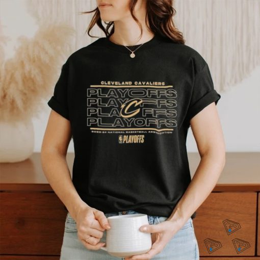 Cleveland Cavaliers Women’s 2024 NBA Playoffs Fast Break Opportunity Shirt