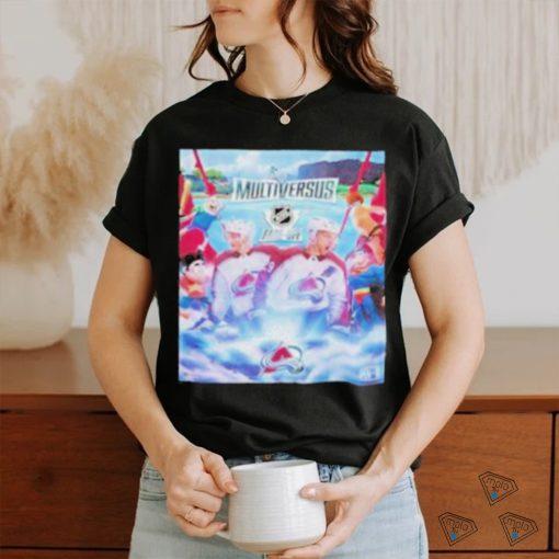 Colorado Avalanche Multiversus Nhl Face off Shirt