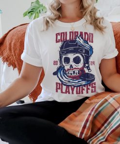 Colorado Avalanche Skull Playoffs 2024 shirt, hoodie, sweater, long sleeve and tank top Colorado Avalanche Skull Playoffs 2024 shirt