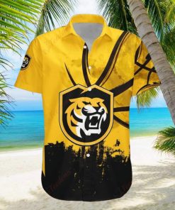 Colorado College Tigers Basketball Net Grunge Hawaiian Shirt, NCAA