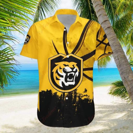 Colorado College Tigers Basketball Net Grunge Hawaiian Shirt, NCAA