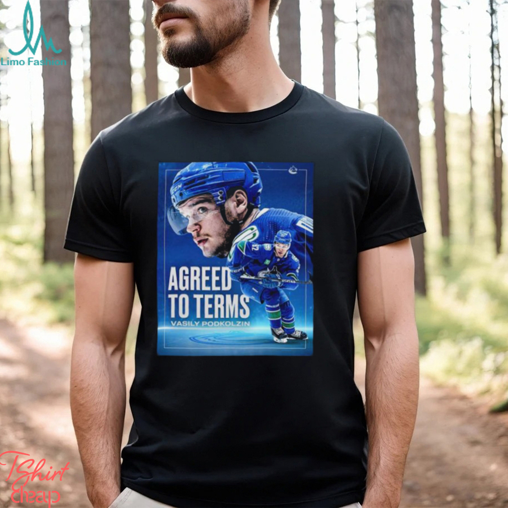 Congrats To Vasily Podkolzin From Vancouver Canucks The Club Has Agreed To Terms On A Two Year Contract Classic T Shirt Congrats To Vasily Podkolzin From Vancouver Canucks The Club Has Agreed To Terms On A Two Year Contract Classic T Shirt