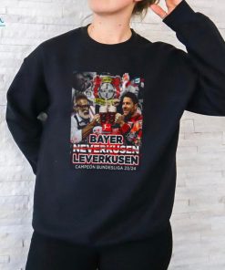 Congratulations Bayer Leverkusen Bundesliga Champions 2023 2024 Not Neverkusen Hoodie