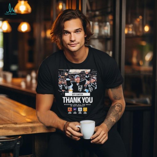 Congratulations On A Fabulous Career Jeff Carter Wishing You All The Best In Retirement Unisex T Shirt