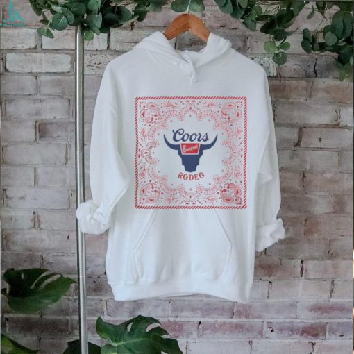 Coors Banquet Merch Rodeo Bandana Shirt