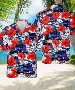 Corozal, Puerto Rico, Nevarez Ambulance Hawaiian Shirt Summer Holiday Gift