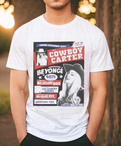 Cowboy Carter Rides Straight To The Top Hats Off Beyonce T Shirt