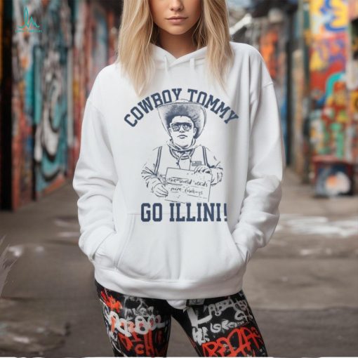 Cowboy Tommy Go Illini Oranger Official Hoodie shirt