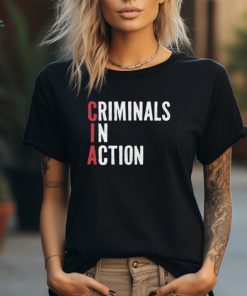 Criminals In Action Ladies Boyfriend Shirt