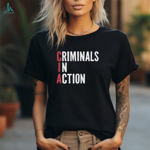 Criminals In Action Ladies Boyfriend Shirt