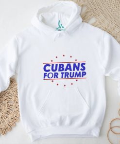 Cubans For Trump 2024 Shirt