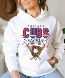 Cubs Chicago Baseball Crewneck Sweatshirt Vintage Chicago Baseball T Shirt