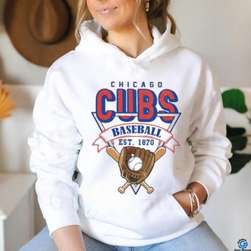 Cubs Chicago Baseball Crewneck Sweatshirt Vintage Chicago Baseball T Shirt