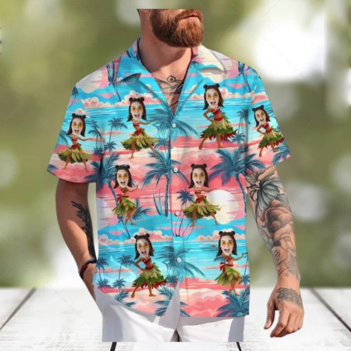 Custom Hawaiian Shirt with Face for Men Women