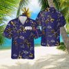 Custom Name Eastern Michigan Eagles 3D Hawaiian Shirt Gold Flower Vintage All Over Print Gift For Fans