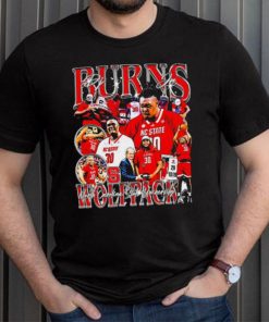 DJ Burns Jr. college basketball player NC State Wolfpack North Carolina State University shirt