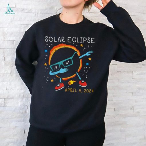 Dab Sun Solar Eclipse 2024 Totality April 8 Men Boys Kids T Shirt