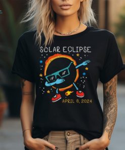 Dab Sun Solar Eclipse 2024 Totality April 8 Men Boys Kids T Shirt