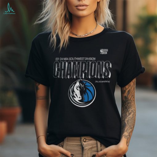 Dallas Mavericks 2024 Southwest Division Champions Locker Room T Shirt