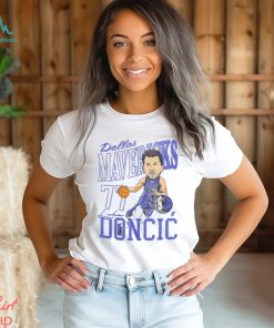 Dallas Mavericks Luka Doncic Caricature T Shirt