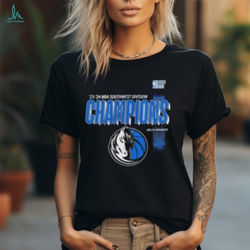 Dallas Mavericks NBA Season 2023  2024 Southwest Division Champions Locker Room Unisex T Shirt